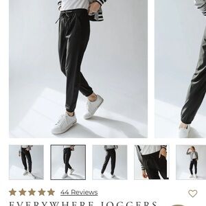 Albion everywhere joggers, black